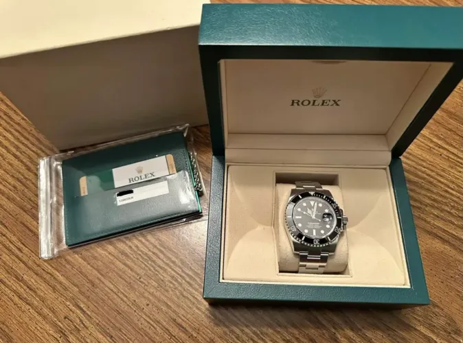 Rolex Submariner Date Preto Super Clone