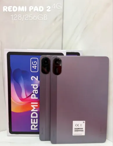 Tablet Xiaomi Redmi Pad 2 4G CHIP 128/04 R$1799,00 256/08 R$1999,00 Capa Película 