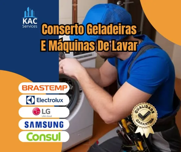 CONSERT0 MAQUINA DE LAVAR E GELADEIRAS