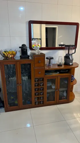 Cristaleira Madeira