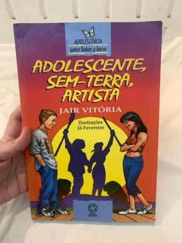 livro adolescente sem terra artista