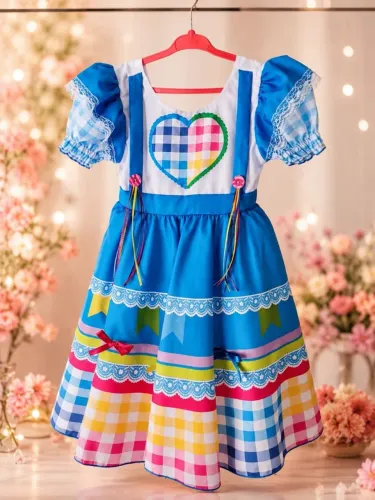 Vestido de festa junina 