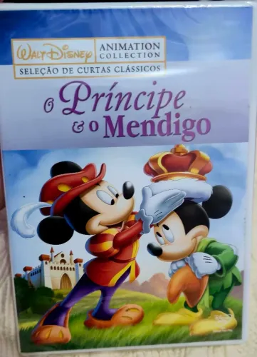DVD Disney O Príncipe e o Mendigo 
