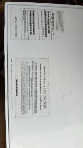 MacBook Air 13" Apple M1 | 8GB RAM | SSD 256GB | Único Dono | Perfeito Estado