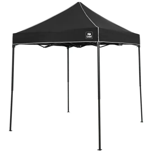 Tenda Gazebo Dobrável Pagoda Flex 2x2 Metros Preto/Vermelho Bel Novas