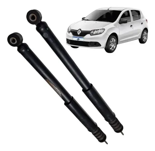 Par Amortecedor Traseiro Renault Sandero 2020 1.0 Uzad0