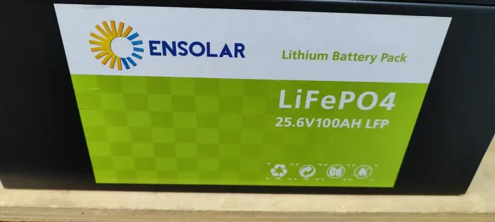 Bateria Lítio Lifepo4 100A Ensolar Metal Box 24v