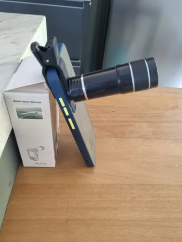 Lentes De Telefone Celular Hd Telescope Celular Com Zoom 20x