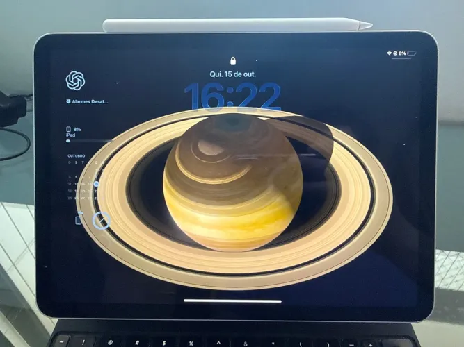IPad Air 5, Apple Pencil 2 geração, Magic Keyboard original