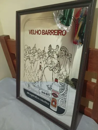 Espelho decorativo vintage Velho Barreiro