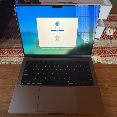 MacBook Pro 14" M3 8GB 512GB Space Gray - Impecável na Caixa