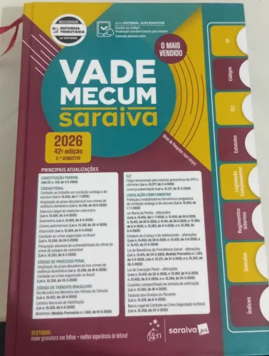 Vade Mecum Saraiva 2026