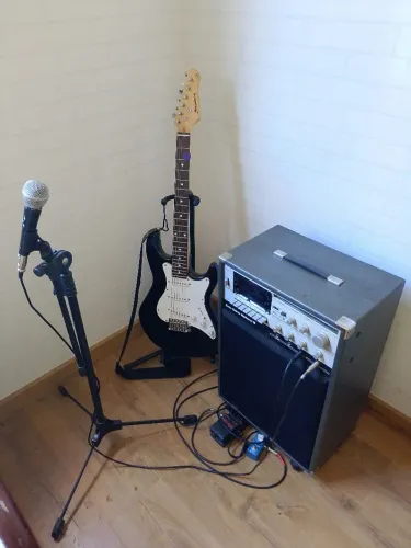 Equipamento completo guitarra x voz