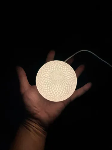 Luminária Led 3D USB 8,5cm