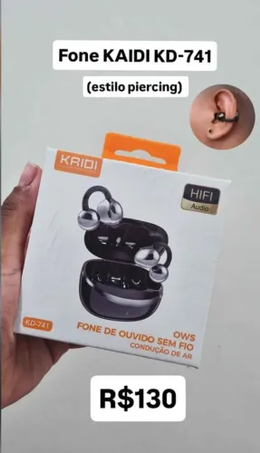 Fone KAIDI para corrida KD-741
