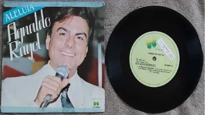 EP vinil agnaldo rayol - aleluia