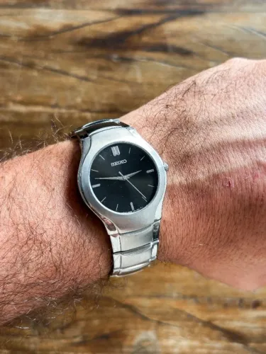 Seiko Dolce, 100% revisado, restaurado, impecável! Parcelo em 12x no cartão.