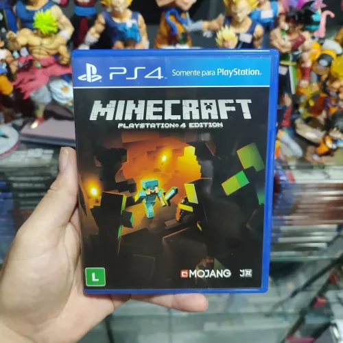 Jogo PS4 MINECRAFT em mídia Física Nacional - USADO SEMINOVO - ACEITO OLXPAY