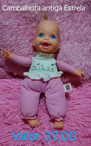 Boneca Cambalhotinha da marca Estrela, famosa nos anos 80 e 90