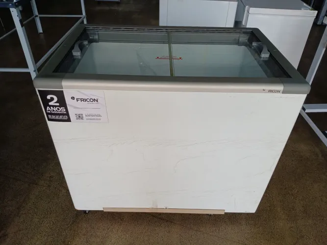 Freezer Horizontal portas de Vidro 311 Litros Fricon