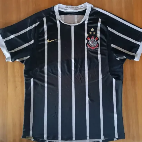 camisa original 2007 corinthians preta nike tamanho p samsung