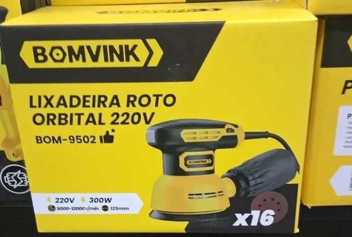 Lixadeira Roto Orbital 220v<br>236R$