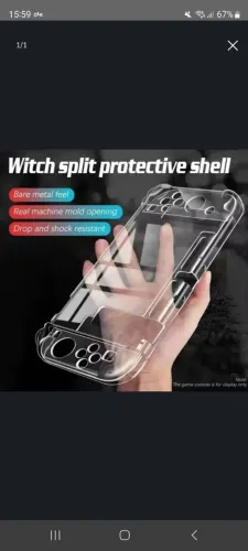 Capa protetora para Nintendo Switch OLED