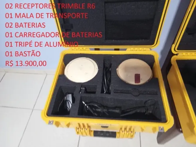 PAR DE RECEPTORES GPS TRIMBLE R6