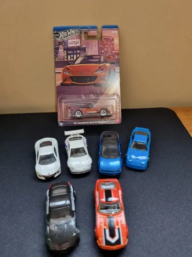 Pacote jdm miniaturas hotwheels e matchbox e