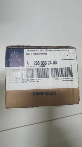 Mercedes classe C bucha braço inf suspensão dianteira