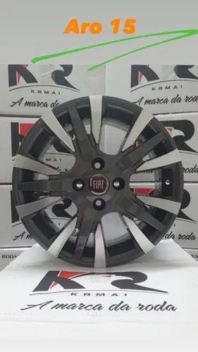 Rodas aro 15 Fiat 4x98 palio Punto  idea Strada 