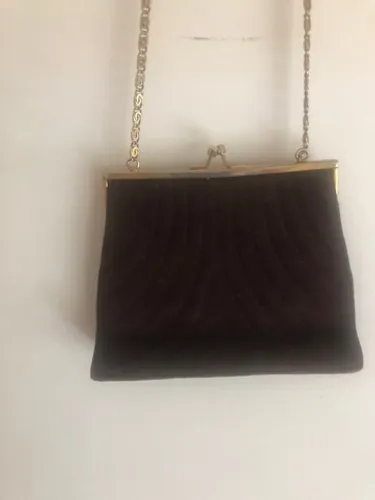 Bolsa de festa marrom