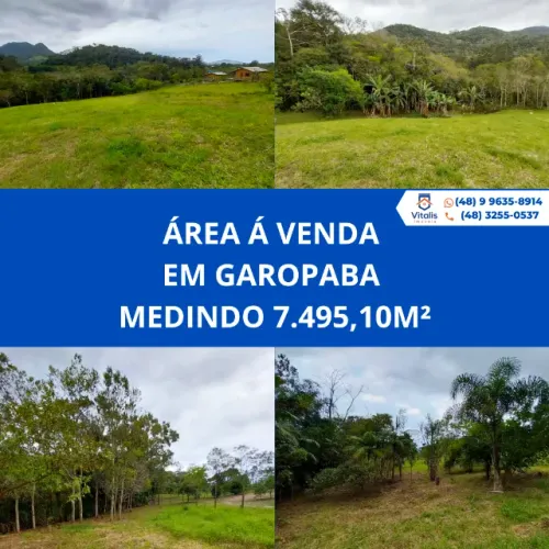 Área á venda em Garopaba, localizada no bairro Campo Duna