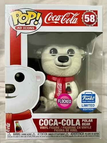 Funko Pop urso Coca Cola oficial importado novo 58