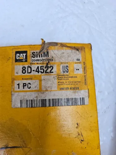 Motoniveladora caterpillar junta nova original 8D4522