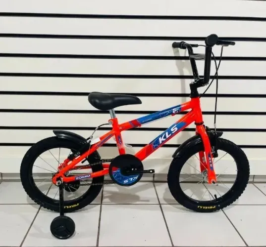 Bicicleta Infantil Aro 16 Kls Cross Masculina Roda Em Alumínio