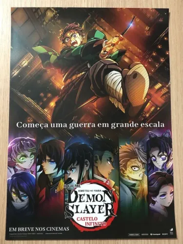 Poster Demon Slayer - Castelo Infinito - CCXP
