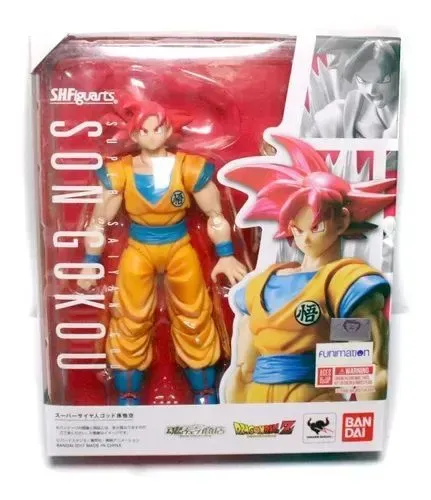 Goku God Dragon Ball Z SH Figuarts Bandai Usado