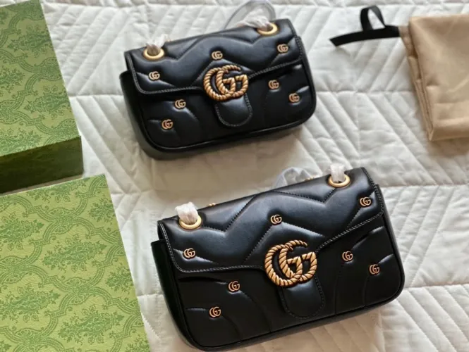 Bolsa Gucci GG Marmont matelassê