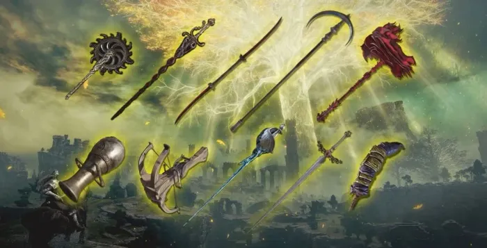 Elden Ring Todas as Armas ( Jogo Base )