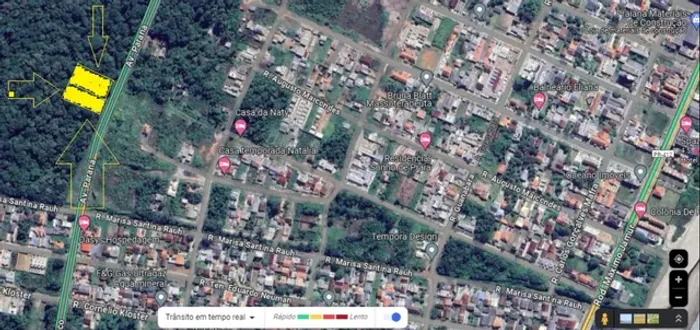 2 Terrenos Comerciais na Avenida Paraná medindo 780m2 em Guaratuba-Pr