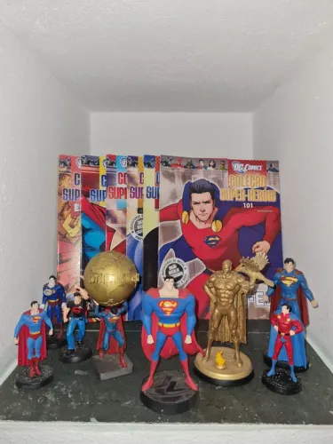 Lote Superman/Super-homem - DC comics - Figurines Action - Eaglemoss