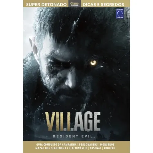 Livro Super Detonado Dicas e Segredos - Resident Evil 8: Village - Playstation GameMaster