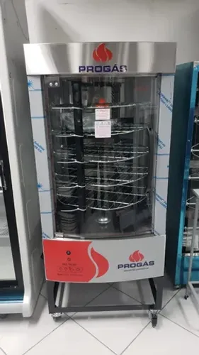 Assador de frango galeteira 70kg progas - Alecs