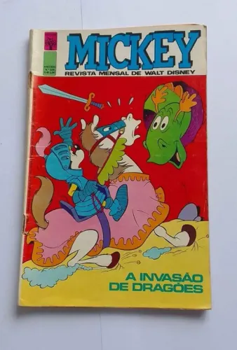 Gibi Mickey A Invasão dos Dragões