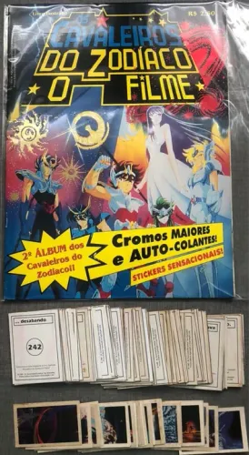 Figurinhas cavaleiros do zodíaco (leia o anúncio) faço trocas
