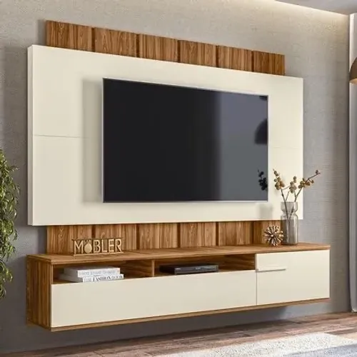 Painel para TV com design moderno e elegante