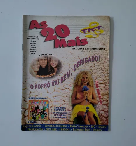 Revista As 20 Mais TKT  edição 8 com Elba Ramalho