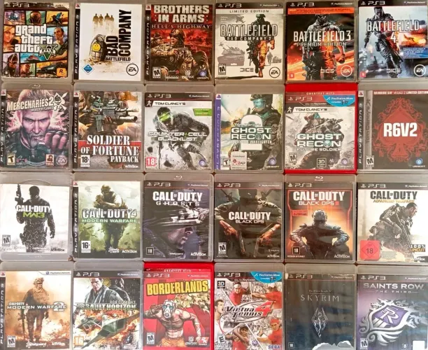 Vários jogos PS3
