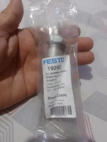 Cilindro Pneumático Festo 19263- Leia a Descrição 